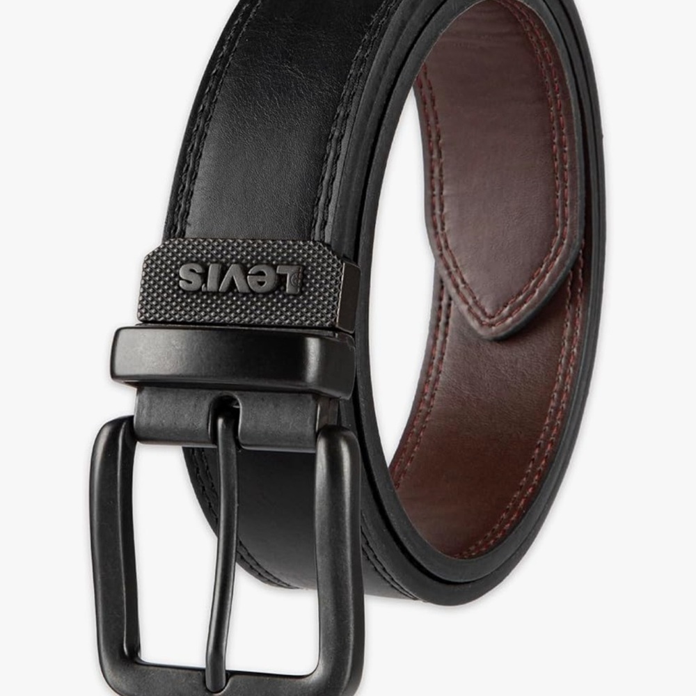 Levi's Black Leather Belt